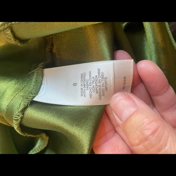 Liz Claiborne Green Midi Dress - Picture 6 of 9